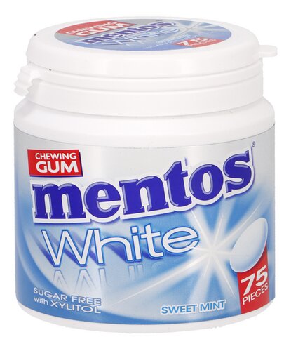 MENTOS White Sweet Mint 75 stuks
