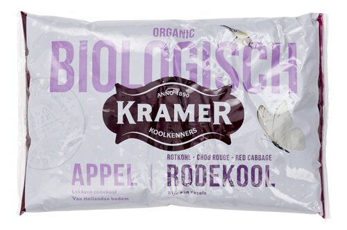 KRAMER Rode kool met appeltjes Bio 500g