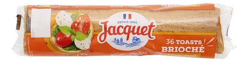 JACQUET ronde toast briochesmaak