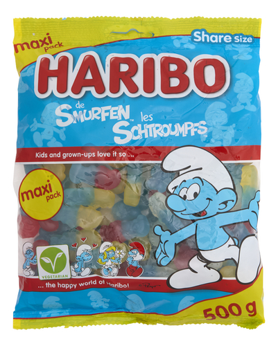 HARIBO smurfen