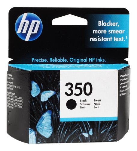 HP 350 zwart