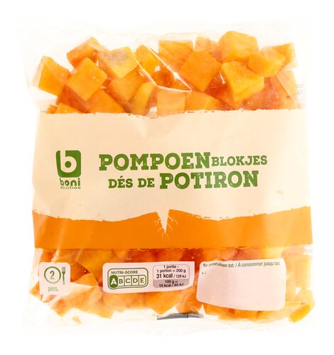 Boni Selection Pompoenblokjes 400g