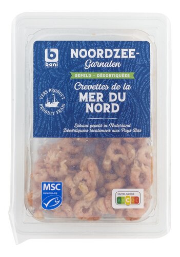 BONI Crevettes gris pelé