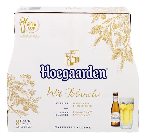 HOEGAARDEN witbier 4,9%