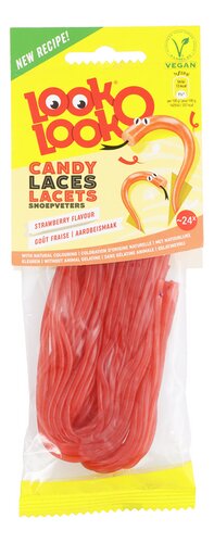 LOOK O LOOK Lacets Fraise