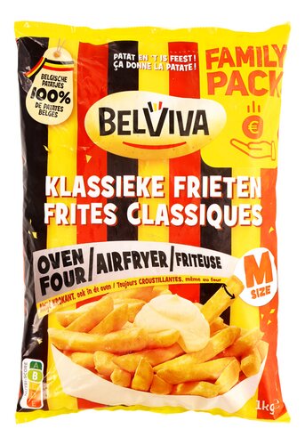 Belviva klassiek oven airfryer friet