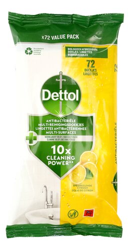 DETTOL lingettes nettoyantes citron