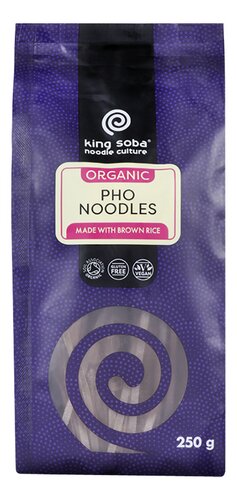 KING SOBA nouilles phô riz brun bio