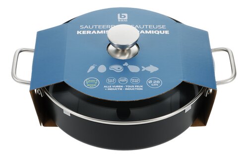 BONI Sauteerpan keramisch 28cm