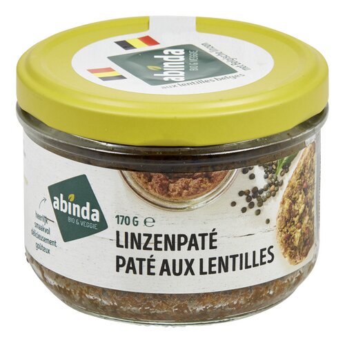 ABINDA Paté aux lentilles Bio