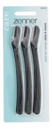 ZENNER rasoir à sourcil noir
