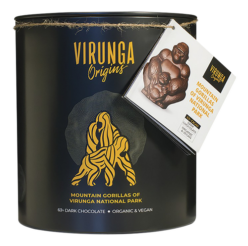VIRUNGA Gorille choc. 63% Tin Can