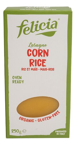 FELICIA lasagne maïs-riz sg bio