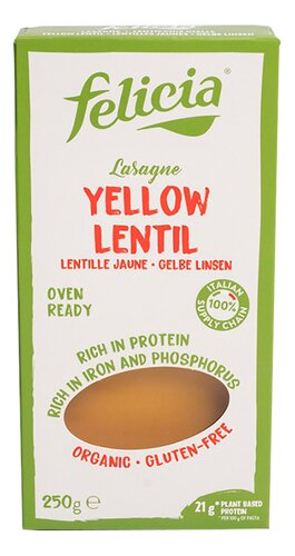 FELICIA bio feuil.lasagne len.jaune