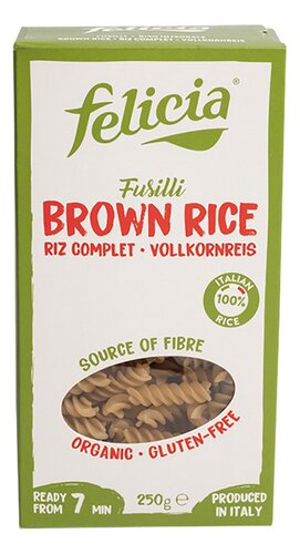 FELICIA fusilli de riz brune SG Bio