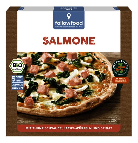 FOLLOWFOOD pizza saumon Bio