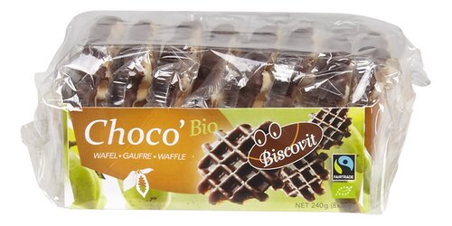 BISCOVIT choco' gaufres Bio