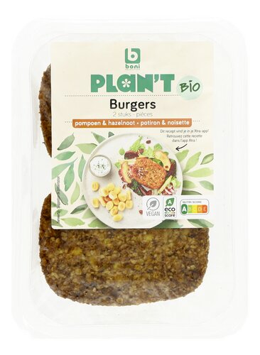BONI PLAN'T Pomp-hazeln.burger Bio