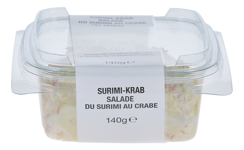 salade de surimi avec crabe