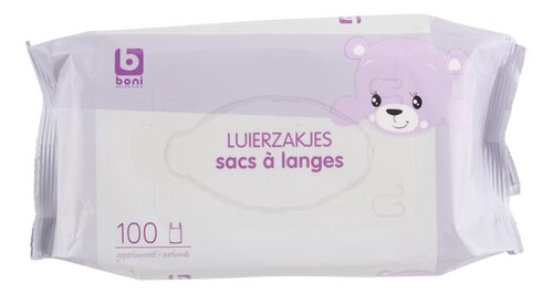 BONI geparfumeerde luierzakjes 100st