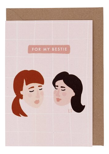 EMA TUDOSE carte voeux Bestie