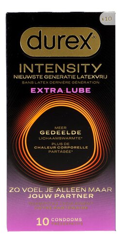 DUREX condoom Intensity Extra Lube