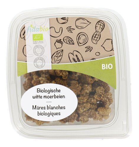 FIDABIO Mûres blanches séchées bio