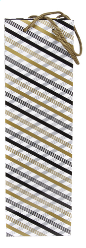 ROTALIA sac bouteille noir-or-argent