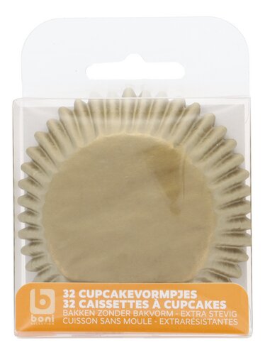 BONI Caissette cupcake Or