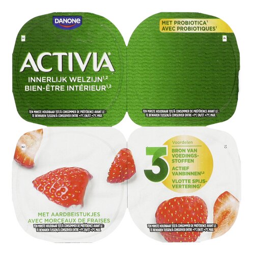 ACTIVIA yoghurt aardbei