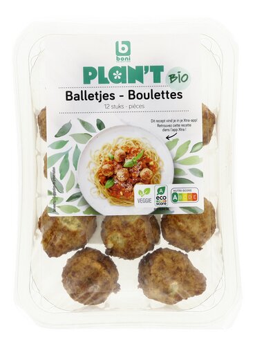 BONI PLAN'T kruiden balletjes Bio