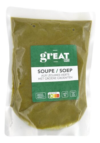 GREAT Soupe légumes verts Bio