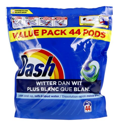 DASH pods witter dan wit