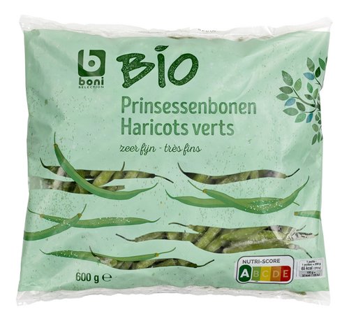 BONI BIO haricots verts très fins