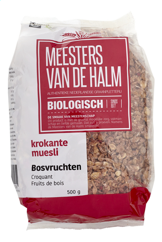 DE HALM muesli croquant baies Bio