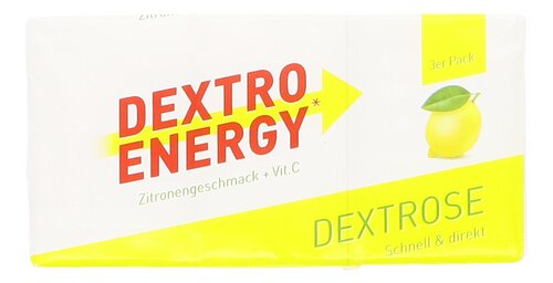 DEXTRO ENERGY Zitrone vitamin C