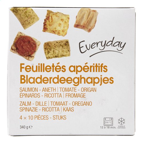 EVERYDAY bladerdeeghapjes 40st