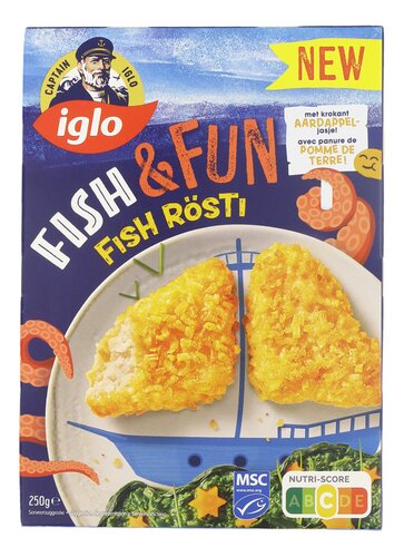 IGLO Fish & Fun | Fish | Rösti bestellen | Colruyt