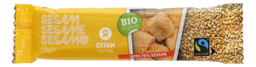 OXFAM FAIRTRADE barre sésame bio