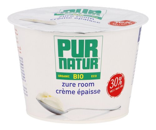 PUR NATUR Crème épaisse 30%M.G. Bio