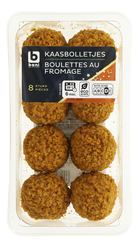 BONI boulettes de fromage four