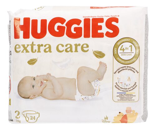 HUGGIES extra care maat 2 3-6kg