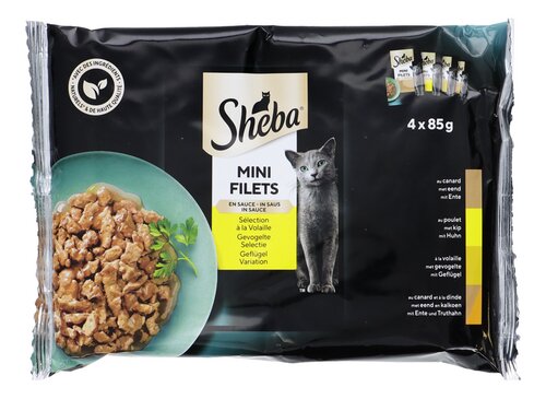 SHEBA mini filets sauce vol. pouch
