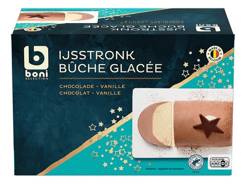 BONI Bûche glacée Choco Vanille