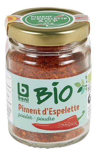 BONI BIO piment espelette
