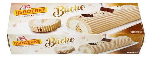 IJSBOERKE bûche de Noël vanil.-moka