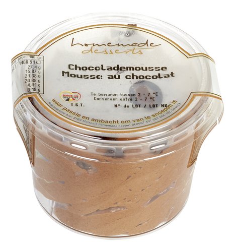 HOMEMADE DESSERTS mousse au chocolat