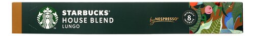 STARBUCKS Caps House Blend Lungo 8