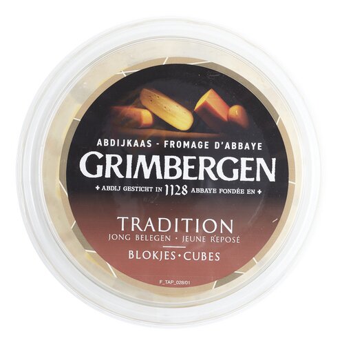 Tapero Abdijkaas Grimbergen kubus 150g