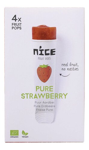 NICE Glace Pure Fraise Bio